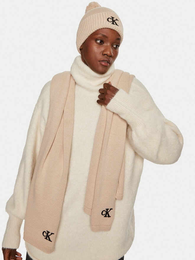Calvin Klein Šál Calvin Klein Seasonal K60K612662 Růžová