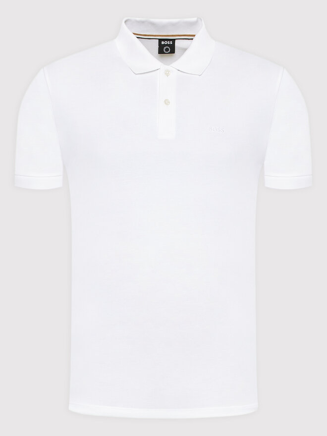 BOSS Boss Poloshirt Pallas 50468362 Weiß Regular Fit