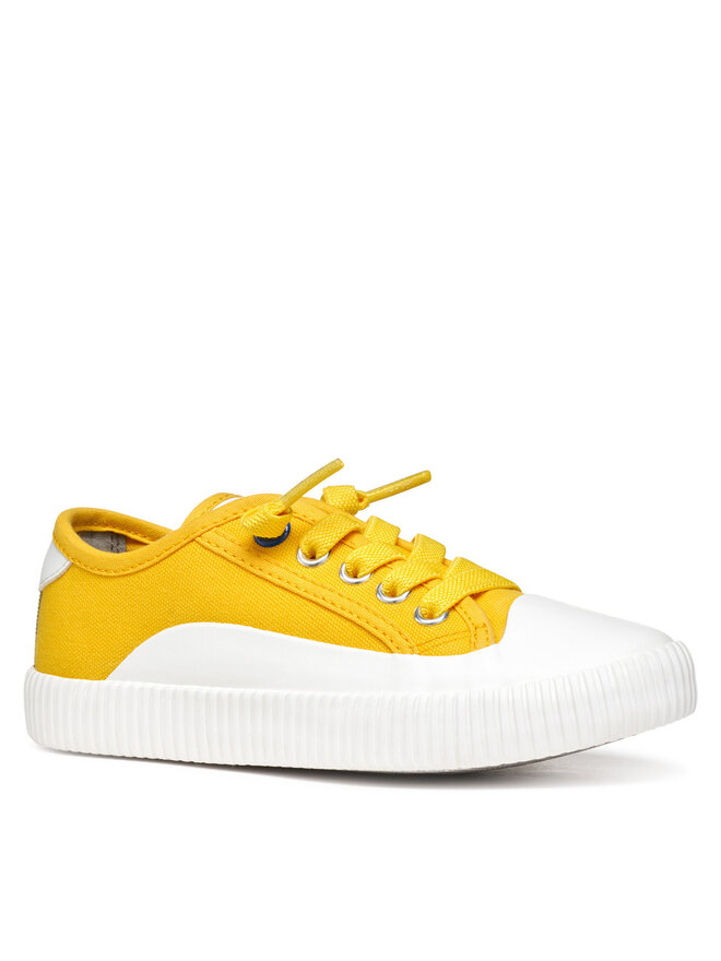 Geox Sneakers aus Stoff Geox J Tippeste J55N4A 01054 C0155 D Gelb