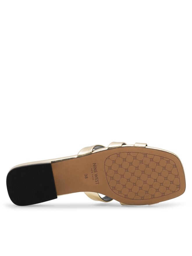 Nine West Pantoletten Nine West 123AL1207-1 Goldfarben
