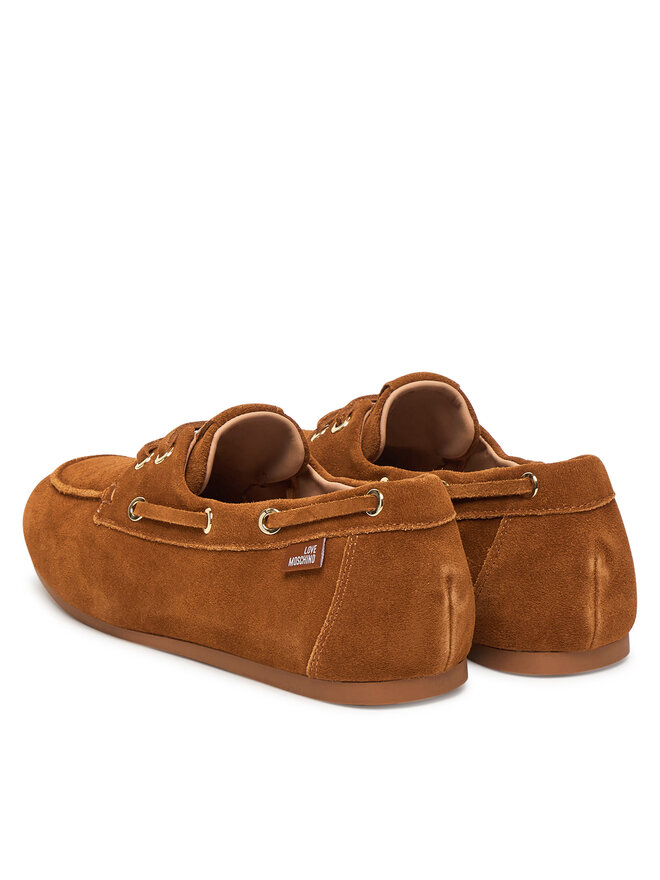 LOVE MOSCHINO Мокасини LOVE MOSCHINO JA10101G1OIG0200 Коричневий