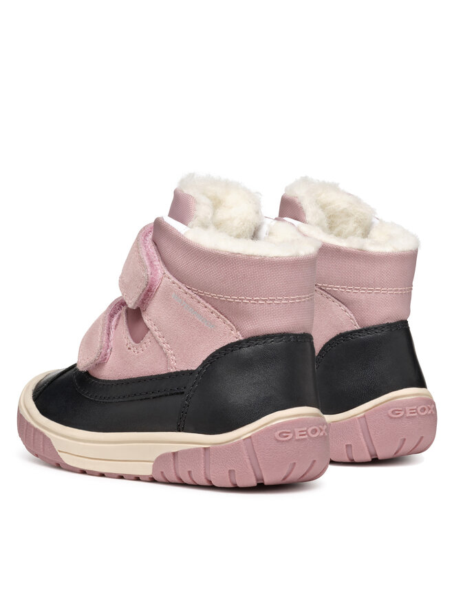 Geox Kozačky Geox B Omar Girl Wpf B462LC 022FU C0724 S Černá
