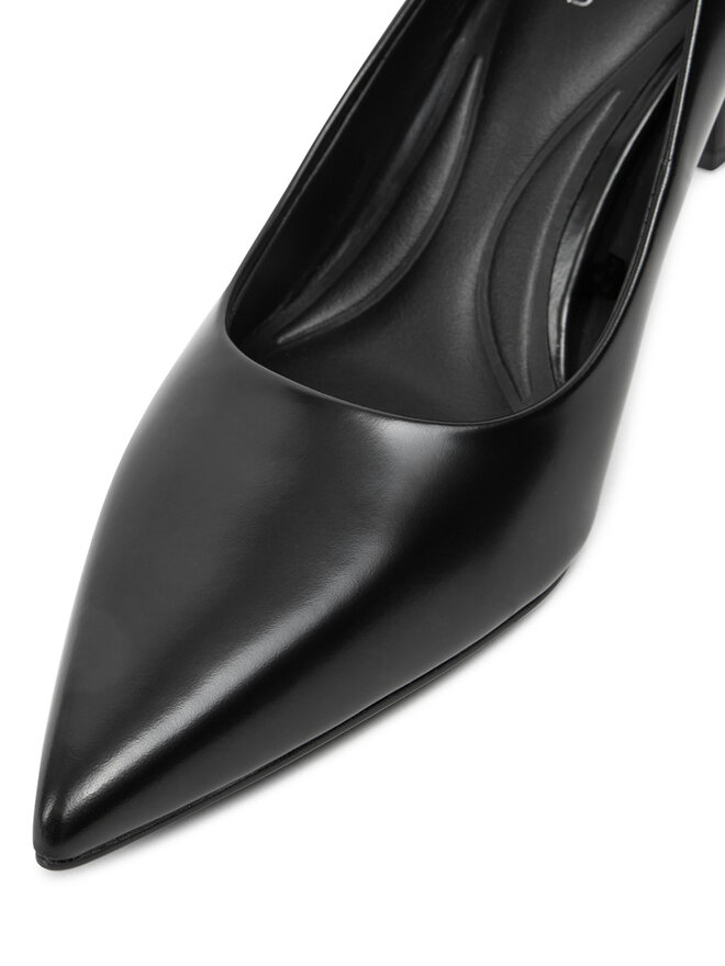 Calvin Klein Lodičky Calvin Klein Heel Pump 70 - Brush L HW0HW02446 Čierna