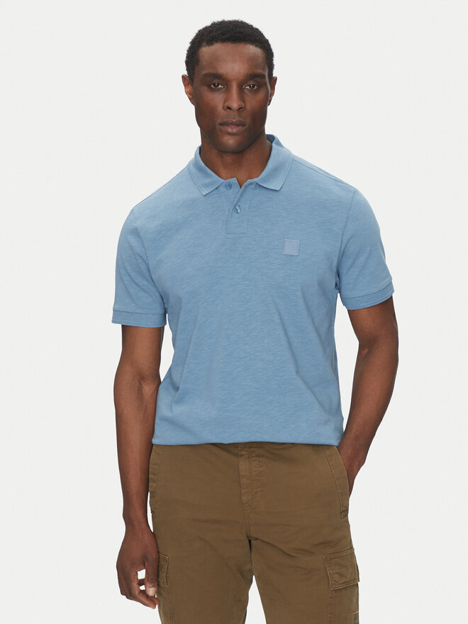 BOSS BOSS Поло 50536728 Голубий Regular Fit