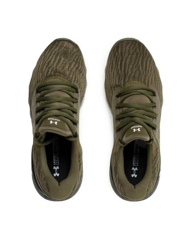 Under Armour Маратонки за бягане Under Armour Ua Charged Vantage Camo 3024244-300 Зелен