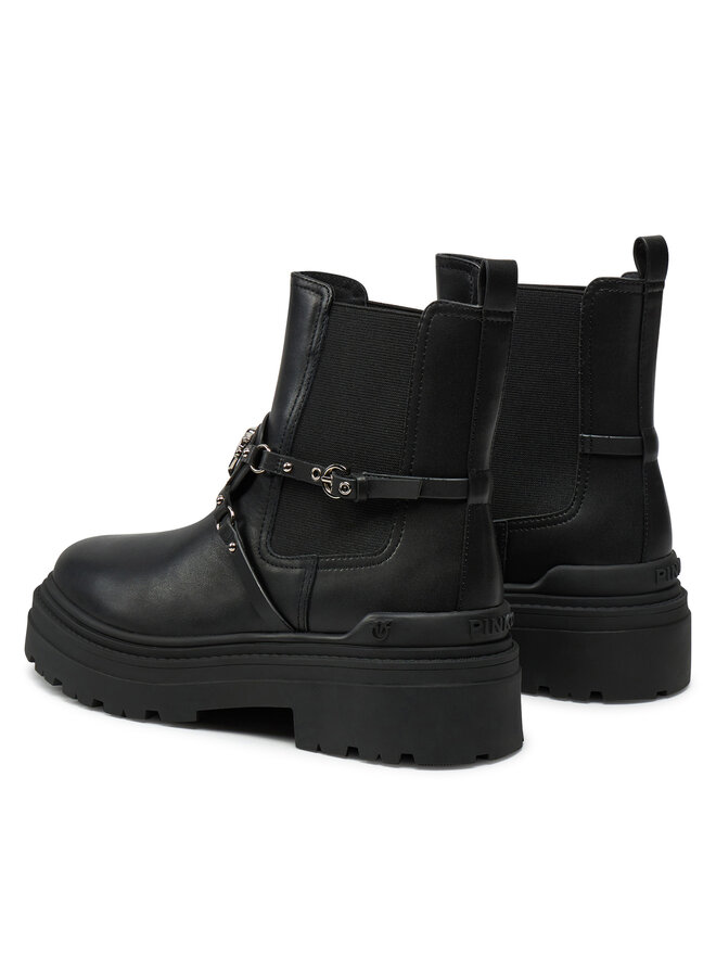 PINKO Klassische Stiefeletten PINKO Mia 10 SD0143 P044 Schwarz