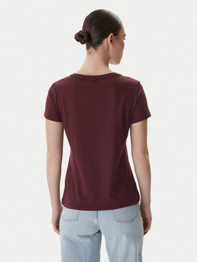 BOSS BOSS T-Shirt Elove 50554696 Dunkelrot Slim Fit