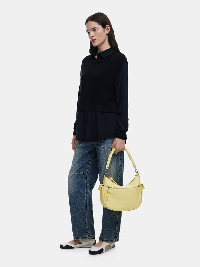 Desigual Torebka Desigual 25SAXPBU Żółty