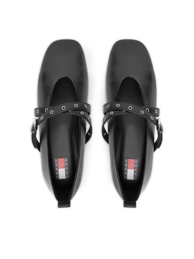 Tommy Jeans Ballerinas Tommy Jeans EN0EN02868 Schwarz
