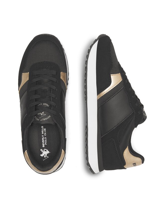 Beverly Hills Polo Club Sneakersy Beverly Hills Polo Club W-SS24-3C022 Čierna
