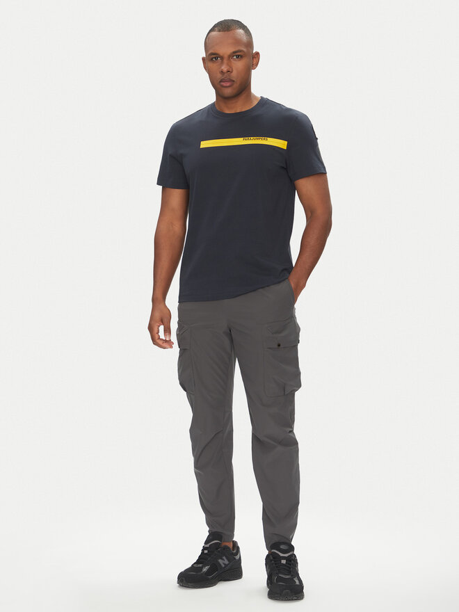 Parajumpers Parajumpers T-Shirt Tape 25SMPMTSIT01 Σκούρο μπλε Regular Fit