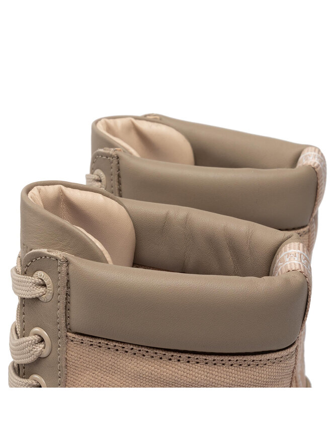 Tommy Hilfiger Trapper stila apavi Tommy Hilfiger Th Casual Lace Up Boot FW0FW06549 Bēšs