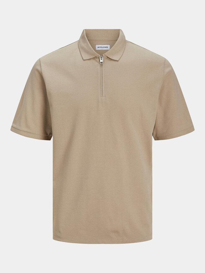 Jack&Jones Jack&Jones Pólóing Mac 12249324 Bézs Standard Fit