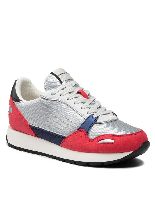 Emporio Armani Sneakers Emporio Armani X3X058 XN206 Q862 Argento