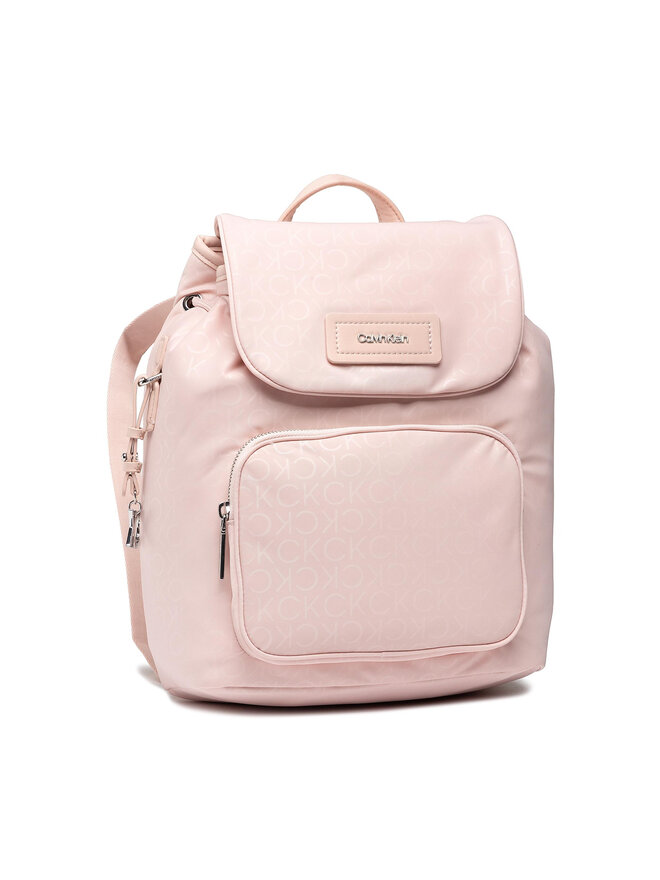 Mochila Calvin Klein Ck Must Nylon Backpack K60K609617 Rosa zapatos.es
