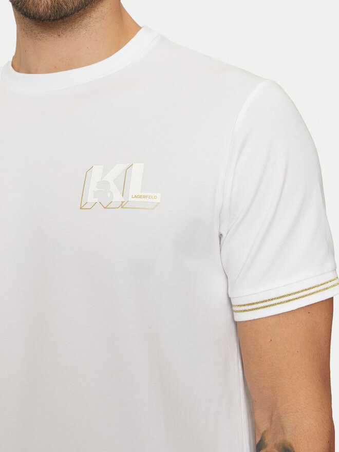 KARL LAGERFELD KARL LAGERFELD Camiseta 755463 551235 Blanco Regular Fit