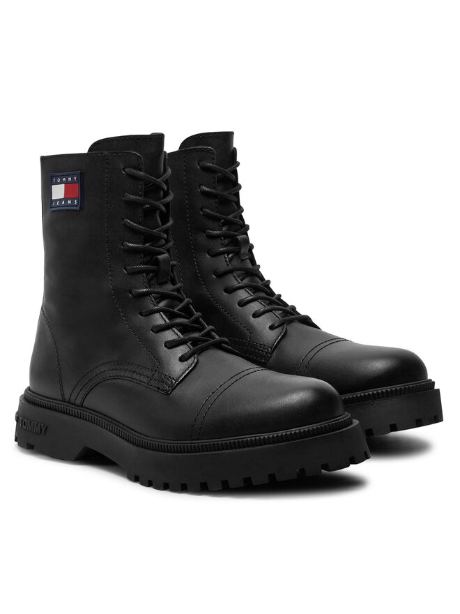 Tommy Jeans Botas Tommy Jeans EM0EM01471 Negro
