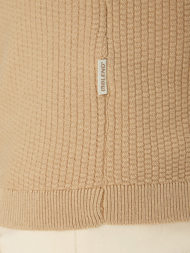 Blend Blend Polo 20718361 Μπεζ Regular Fit