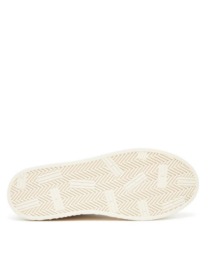 Tommy Jeans Sneakersy Tommy Jeans Tjw Logo Outsole Sneaker Ess EN0EN02703 Écru
