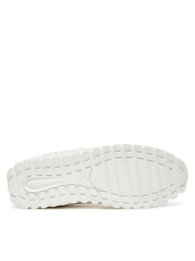 Calvin Klein Jeans Sneakersy Calvin Klein Jeans Low Profile Runner YW0YW01751 Écru