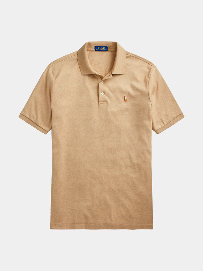 Polo Ralph Lauren Polo Ralph Lauren Pólóing 710704319086 Bézs Custom Slim Fit