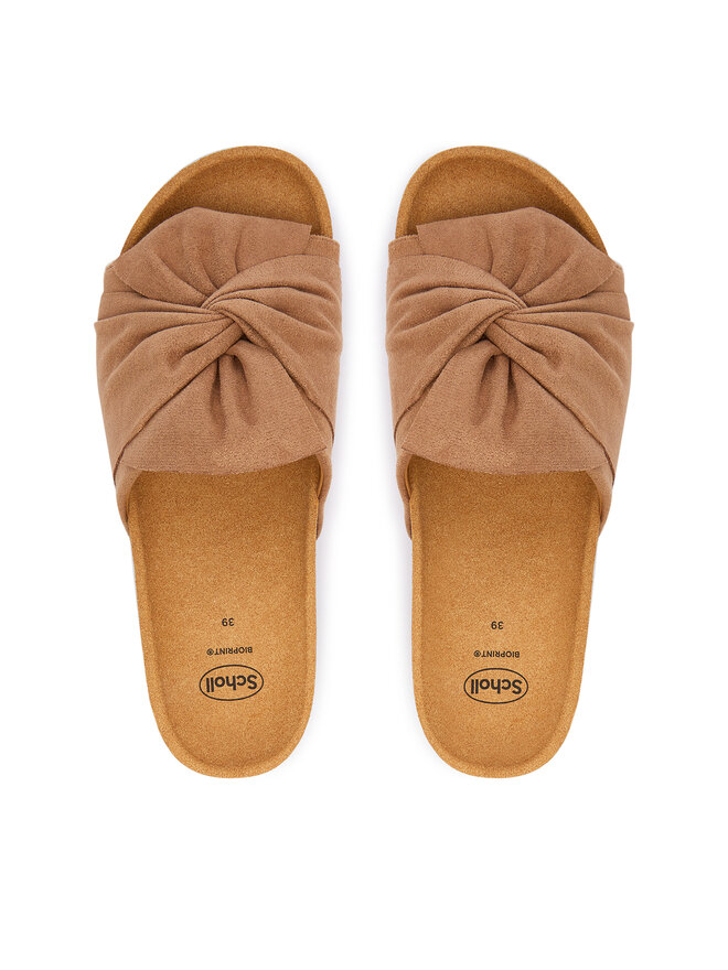 Scholl Pantoletten Scholl Princess Med. MF00660 Braun