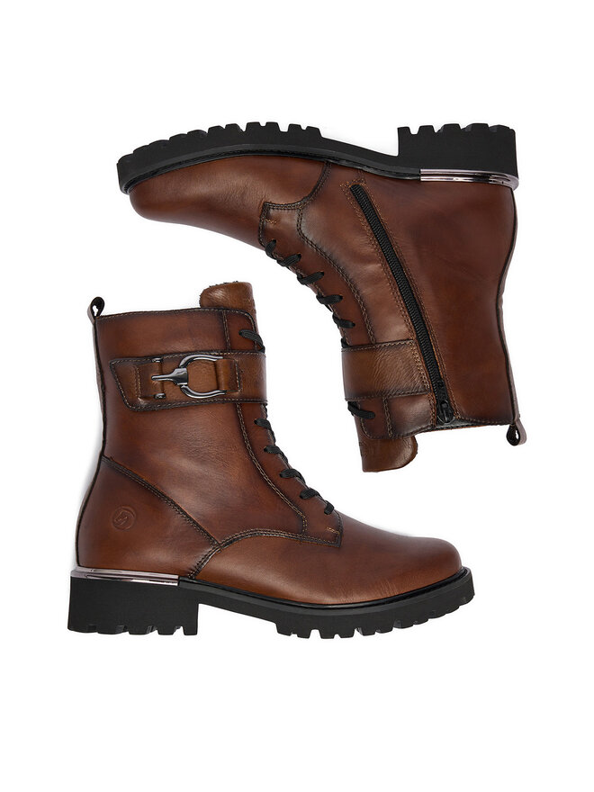 Remonte Schnürschuhe Remonte CEO-D8657-22 Braun