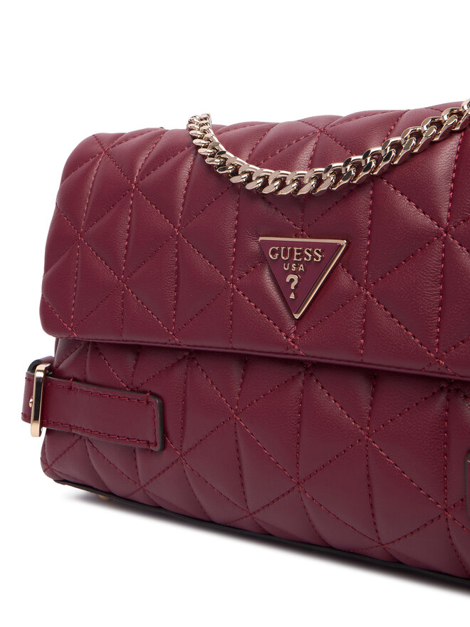 Guess Сумка Guess Paisleigh HWQG98 83210 Бордовий