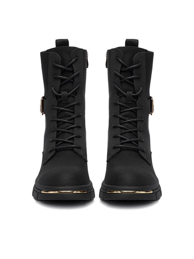DeeZee Schnürschuhe DeeZee 60110-1 Schwarz