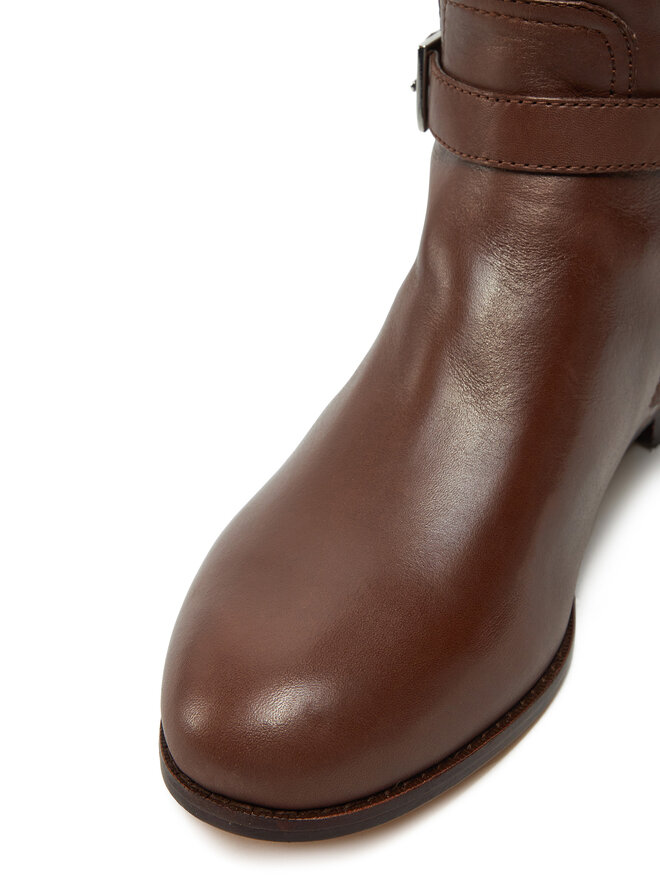 LAUREN RALPH LAUREN Oficerki Lauren Ralph Lauren 802937804003 Brązowy