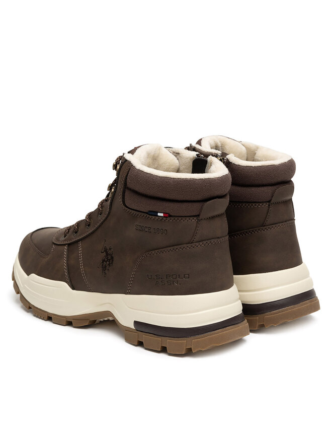 U.S. Polo Assn. Gležnjarji U.S. Polo Assn. OSCAR001M/DYT1 Rjava