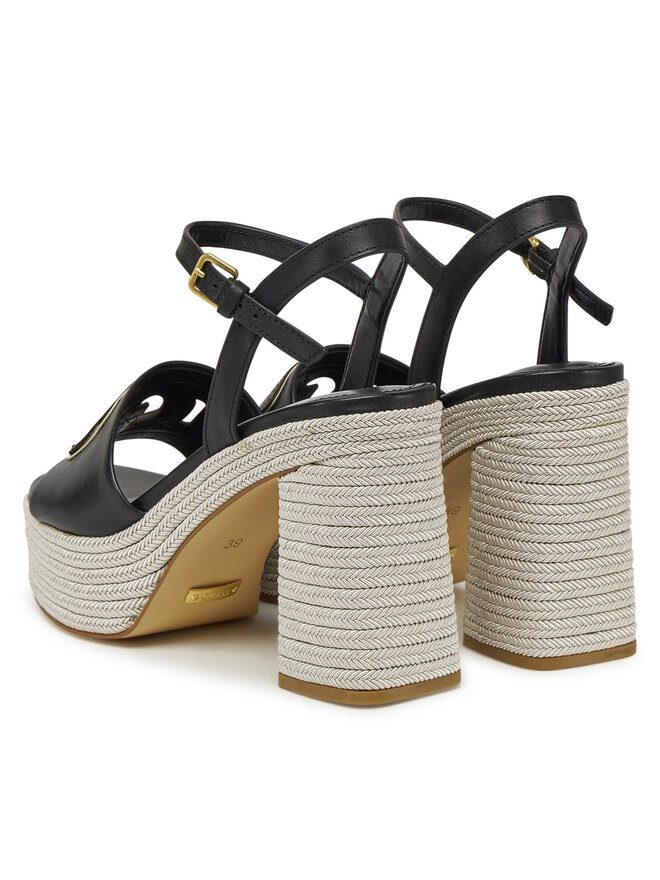 Guess Espadryle Guess FLJFML LEA03 Czarny