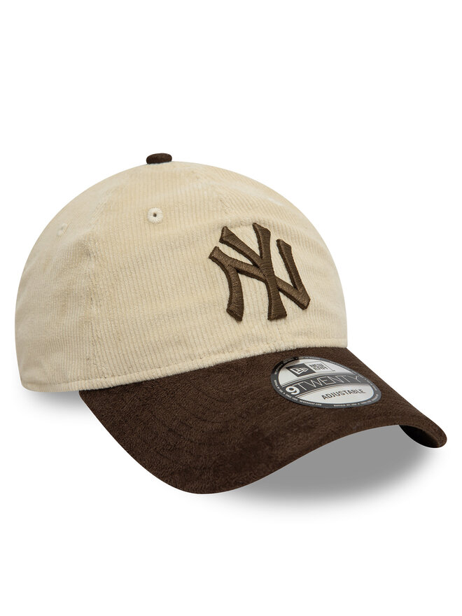 New Era Kapa s šiltom New Era New York Yankees Mlb Premium Cord 9Twenty 60595308 Bež