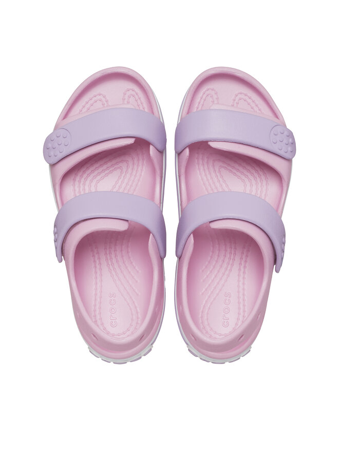 Crocs Sandały Crocs Crocband Cruiser Sandal Kids 209423 Różowy