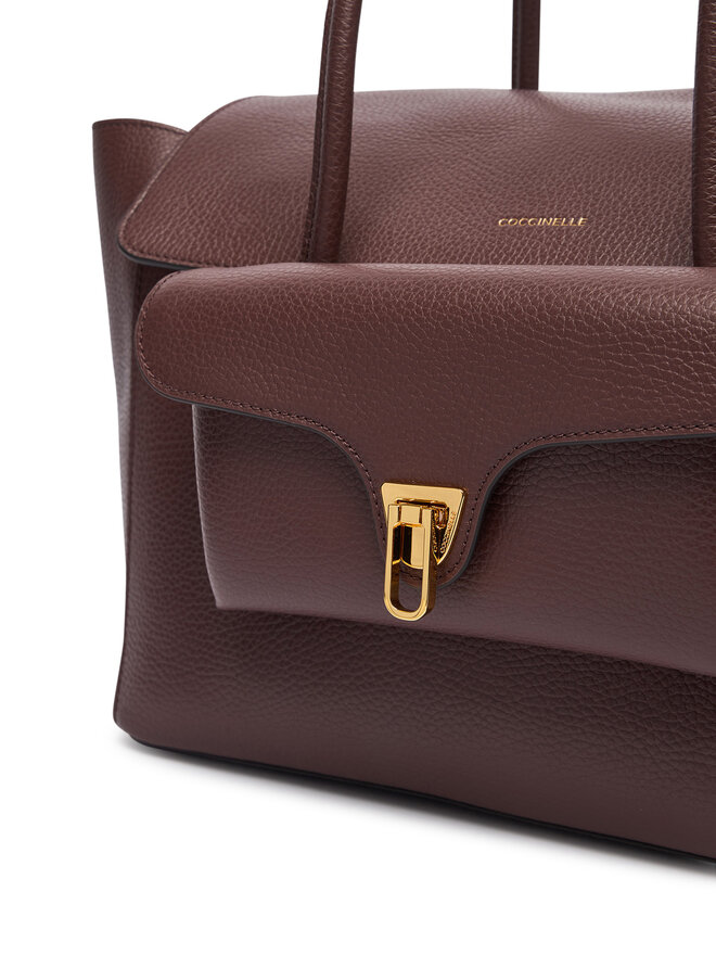 Coccinelle Handtasche Coccinelle T8A Coccinelle Double Beat E1 T8A 11 02 01 Dunkelrot