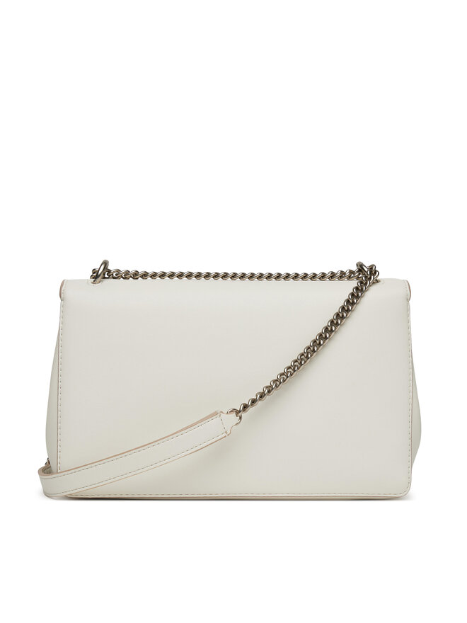Calvin Klein Jeans Geantă Calvin Klein Jeans Sculpted Ew Flap Conv Chain LV04K3035G Alb