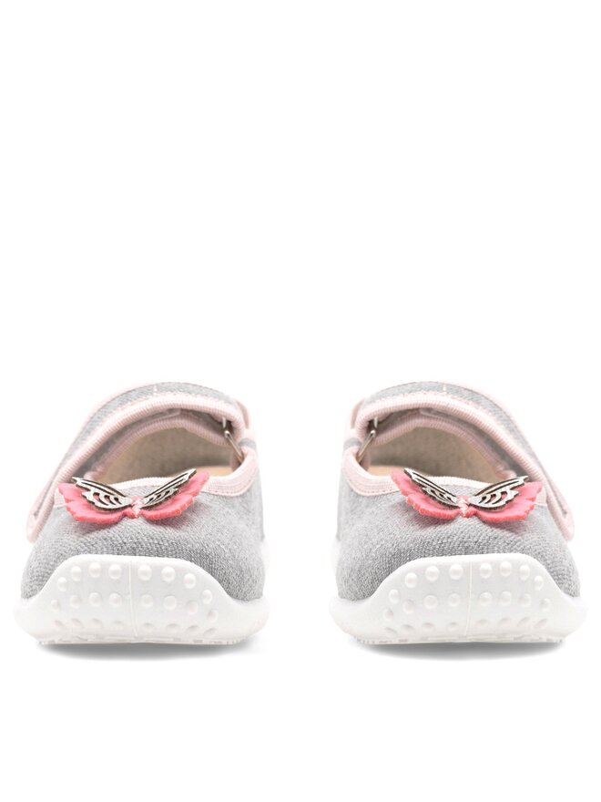 Nelli Blu Pantuflas Nelli Blu Balerinki motyl III Gris