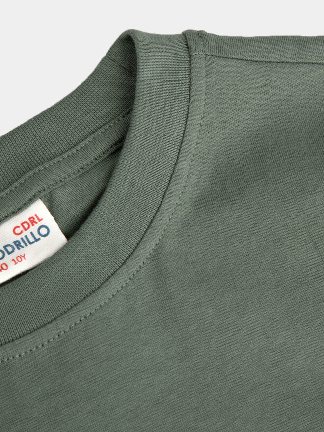 Coccodrillo Coccodrillo Camiseta WC4143215VBA Verde Regular Fit