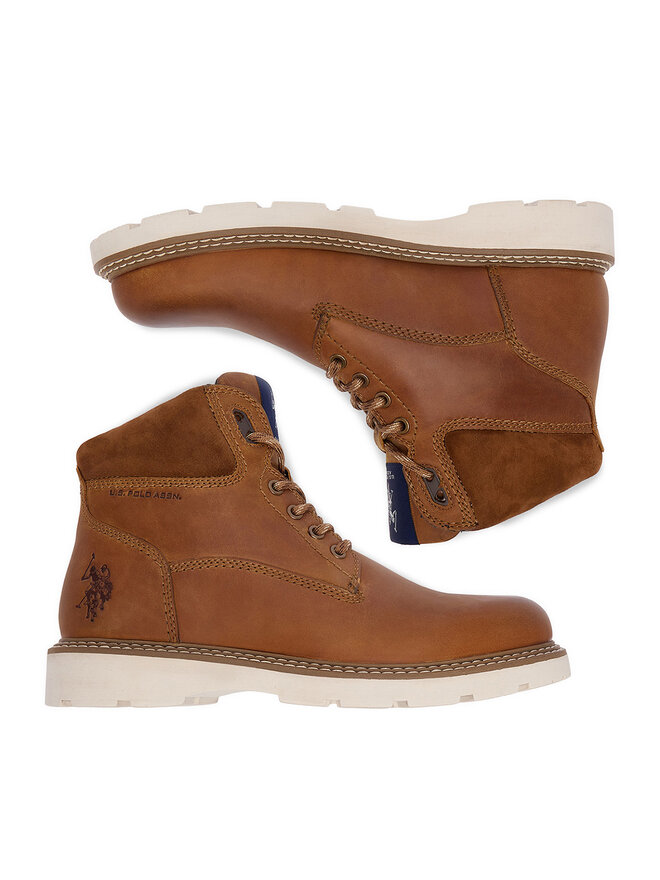 U.S. Polo Assn. Gležnjače U.S. Polo Assn. EO-PATRIZ001M/EL1 Smeđa