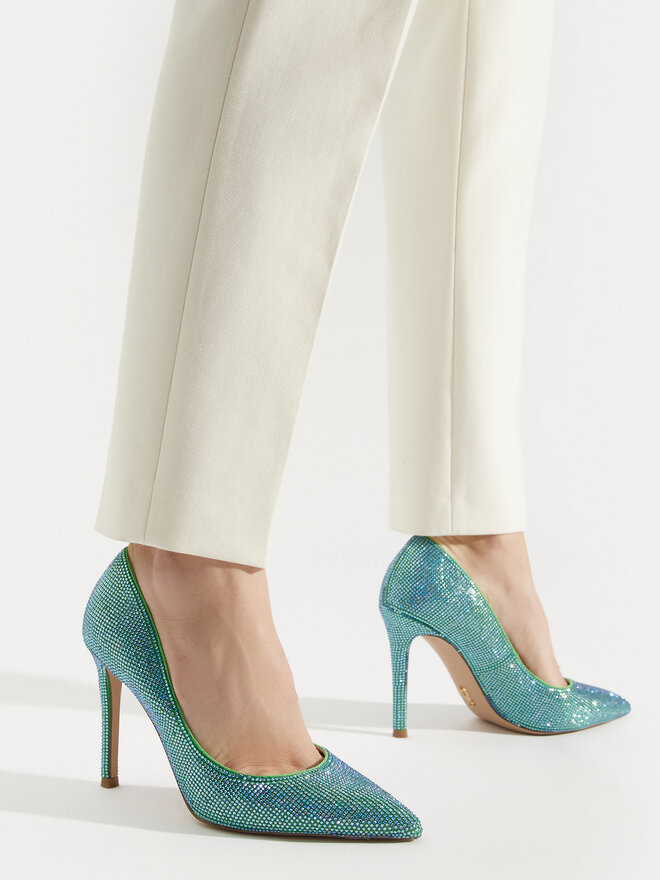 Steve Madden Lodičky Steve Madden Evelyn-R Pump SM11002840-02003-35O Zelená