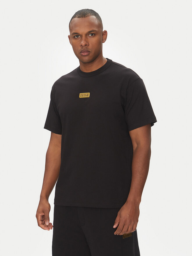Versace Jeans Couture Versace Jeans Couture T-Shirt 78GAHT08 Schwarz Regular Fit