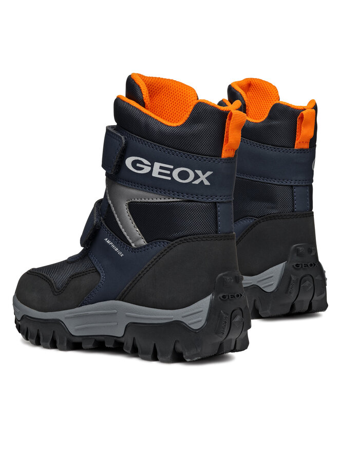 Geox Čizme za snijeg Geox J Himalaya Boy B Abx J46FRE 0FU50 C4002 M Tamnoplava