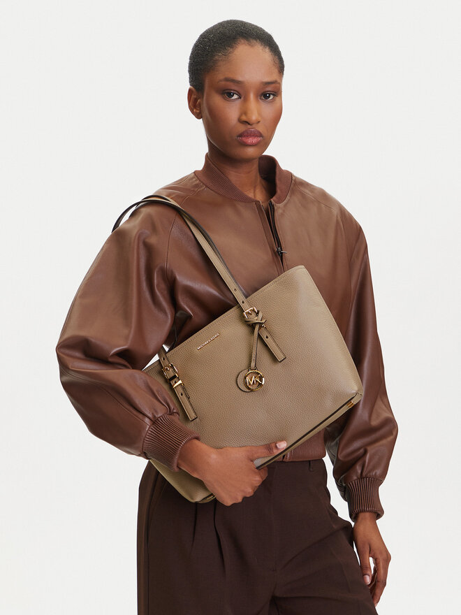 MICHAEL Michael Kors Сумка MICHAEL Michael Kors Quinn 30T5GQNT2L Бежевий