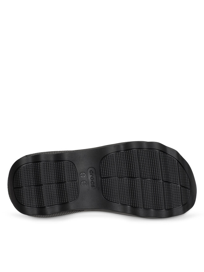 Crocs Papucs Crocs Mega Crush Triple Strap 209842 Fekete
