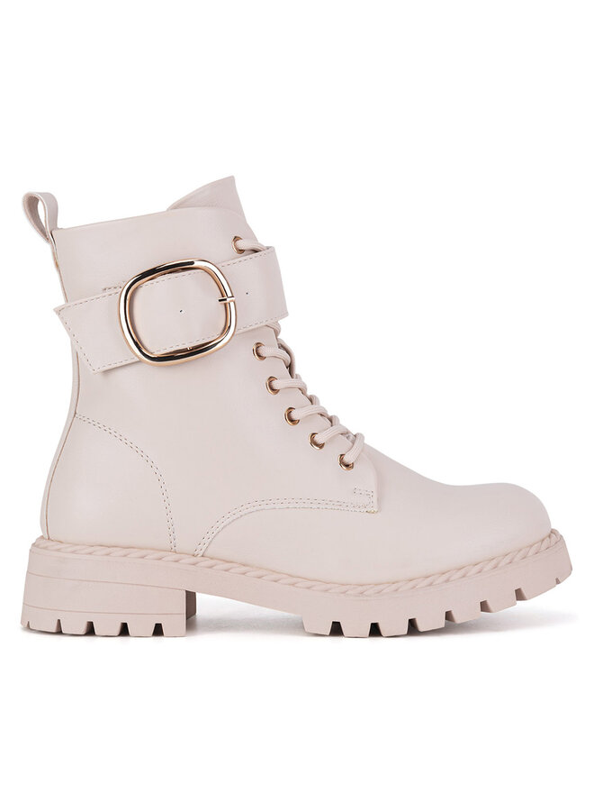 DeeZee Polokozačky DeeZee WS6116-11 Béžová