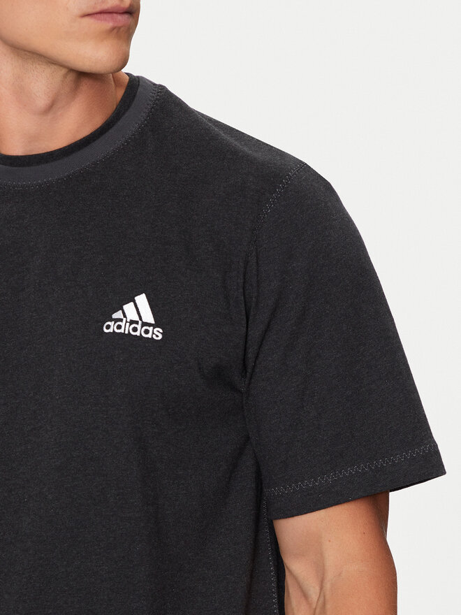adidas adidas Marškinėliai Seasonal Essentials IW6358 Juoda Regular Fit