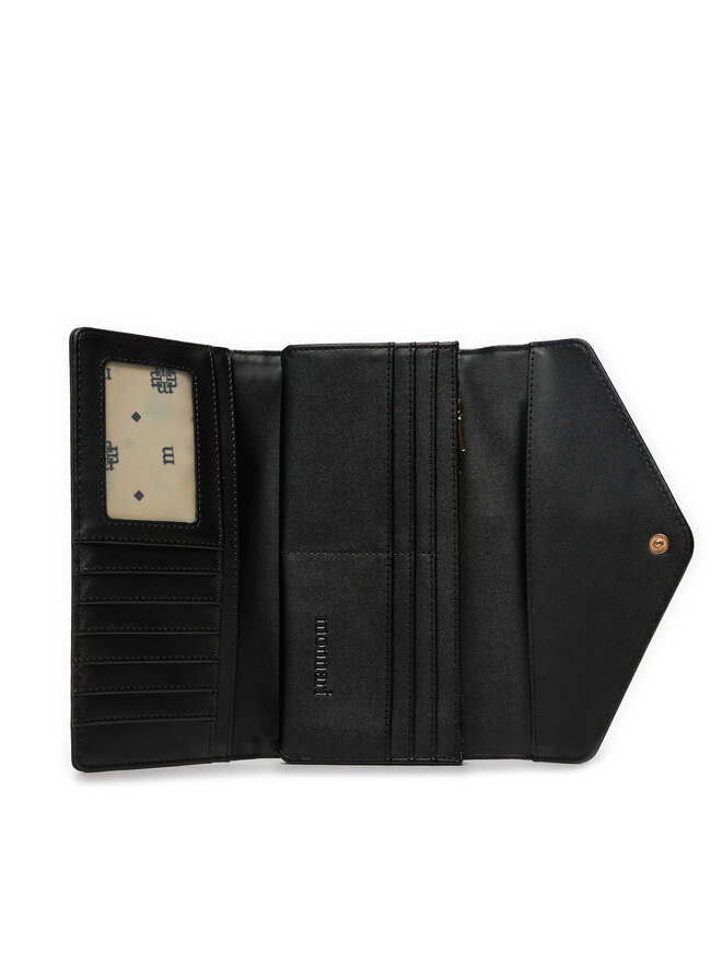 Monnari Голям дамски портфейл Monnari PUR0090 Черен