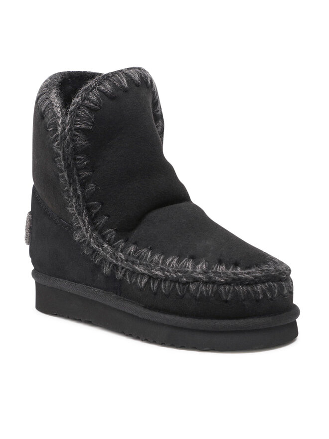 Mou Snehule Mou Eskimo 18 Glitter Logo MU.FW101050A Čierna
