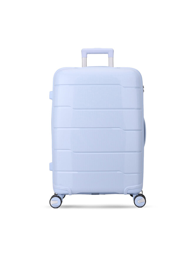 Semi Line Μεγάλη Βαλίτσα Semi Line T5907-4 Γαλάζιο