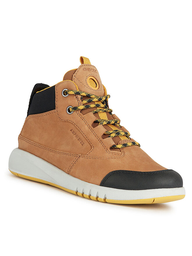 Geox Сникърси Geox J Aeranter Abx J04CYA 0CL11 C6F2G D Кафяв